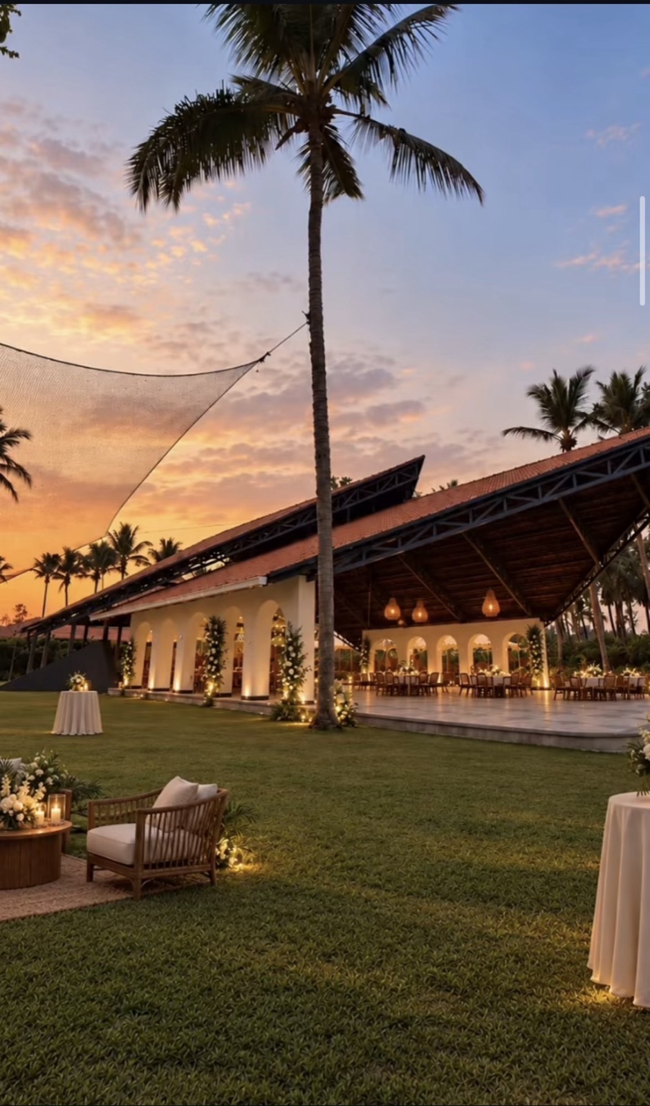 Anvaya The Marquee at dusk